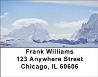 Snowy Peaks Address Labels