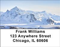 Snowy Peaks Address Labels