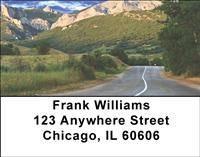 Mountain Roads Address Labels