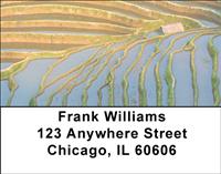 Rice Terraces Address Labels