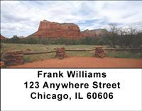 Rock Mountain Formations Address Labels