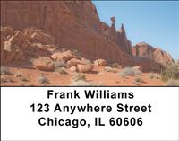Rock Mountain Formations Address Labels
