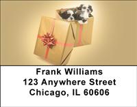 Peekaboo Shih Tzus Address Labels