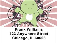 Cutesy Turtles Address Labels