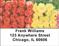 Bed of Roses Address Labels