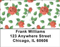 Blooming Roses Address Labels