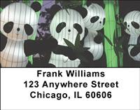 Panda Lanterns Address Labels