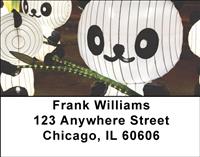 Panda Lanterns Address Labels