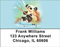 Panda Friend Address Labels