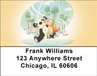 Panda Friend Address Labels