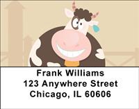 Happy Cows Address Labels