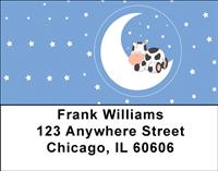 Cow Over The Moon Address Labels