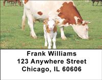Cow And Calf Address Labels