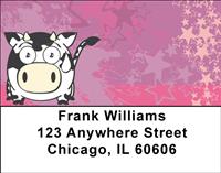 Whimsical Cows Address Labels