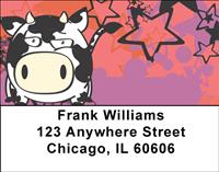 Whimsical Cows Address Labels