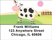 Cute Cows Address Labels