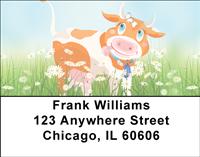 Cute Cows Address Labels