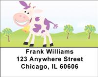 Cute Cows Address Labels