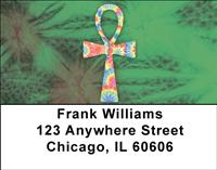 Tie Dye Love Address Labels