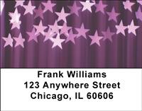 Falling Stars Address Labels