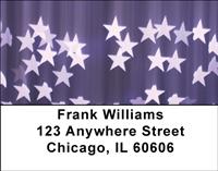 Falling Stars Address Labels