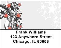 Stars And Circles Address Labels
