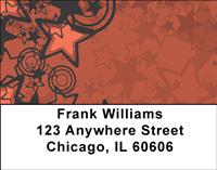Stars And Circles Address Labels