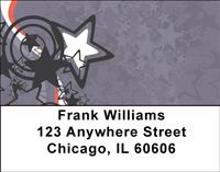 Stars And Circles Address Labels