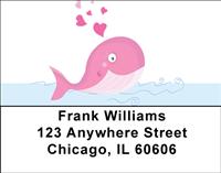Whale Love Address Labels