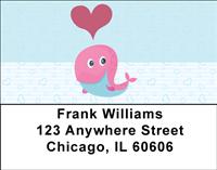 Whale Love Address Labels