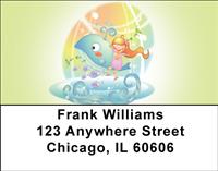 Whale Friend Address Labels