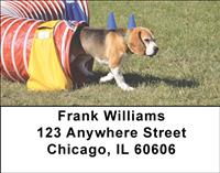 Active Beagles Address Labels