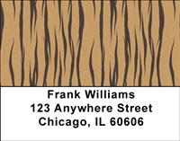 Tiger Stripes Address Labels