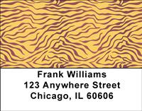 Wild Tiger Stripes Address Labels