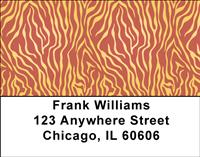 Wild Tiger Stripes Address Labels