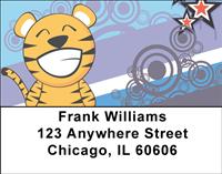 Cuddly Tiger Cub Address Labels
