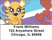 Cuddly Tiger Cub Address Labels
