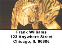 Big Cat Lanterns Address Labels