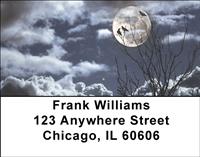 Spooky Moon Address Labels