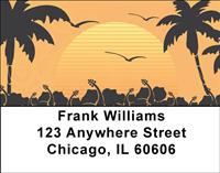 Island Good Life Address Labels