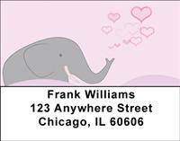 Elephant Love Address Labels