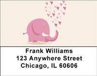 Elephant Love Address Labels