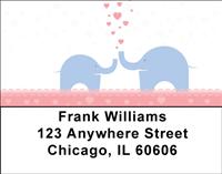 Elephant Love Address Labels