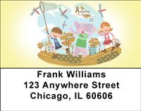 Elephant Friend Address Labels