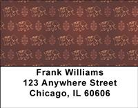 Indian Elephant Pattern Address Labels