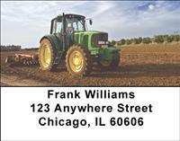 Classic Green Tractors Address Labels