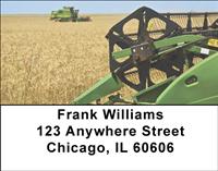 Classic Green Tractors Address Labels