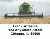 Classic Green Tractors Address Labels