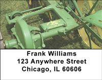 Classic Green Tractors Address Labels