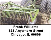 Big Green Tractors Address Labels